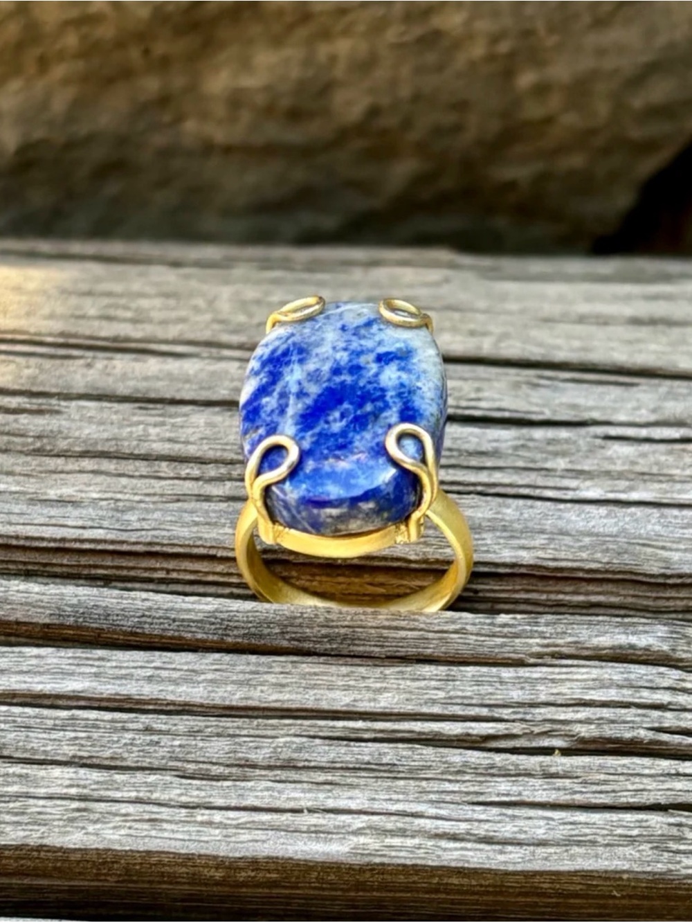 Lapis Lazuli Ring - Picture 8 of 15